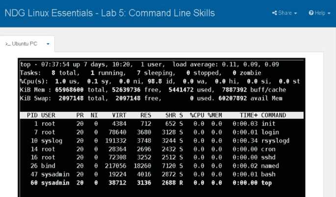 ndg linux essentials 2.0 chapter 3 exam answers