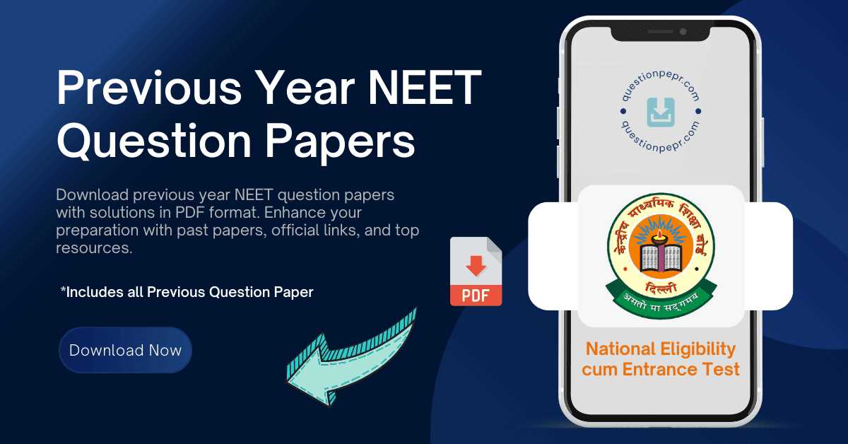 neet exam model question papers with answers