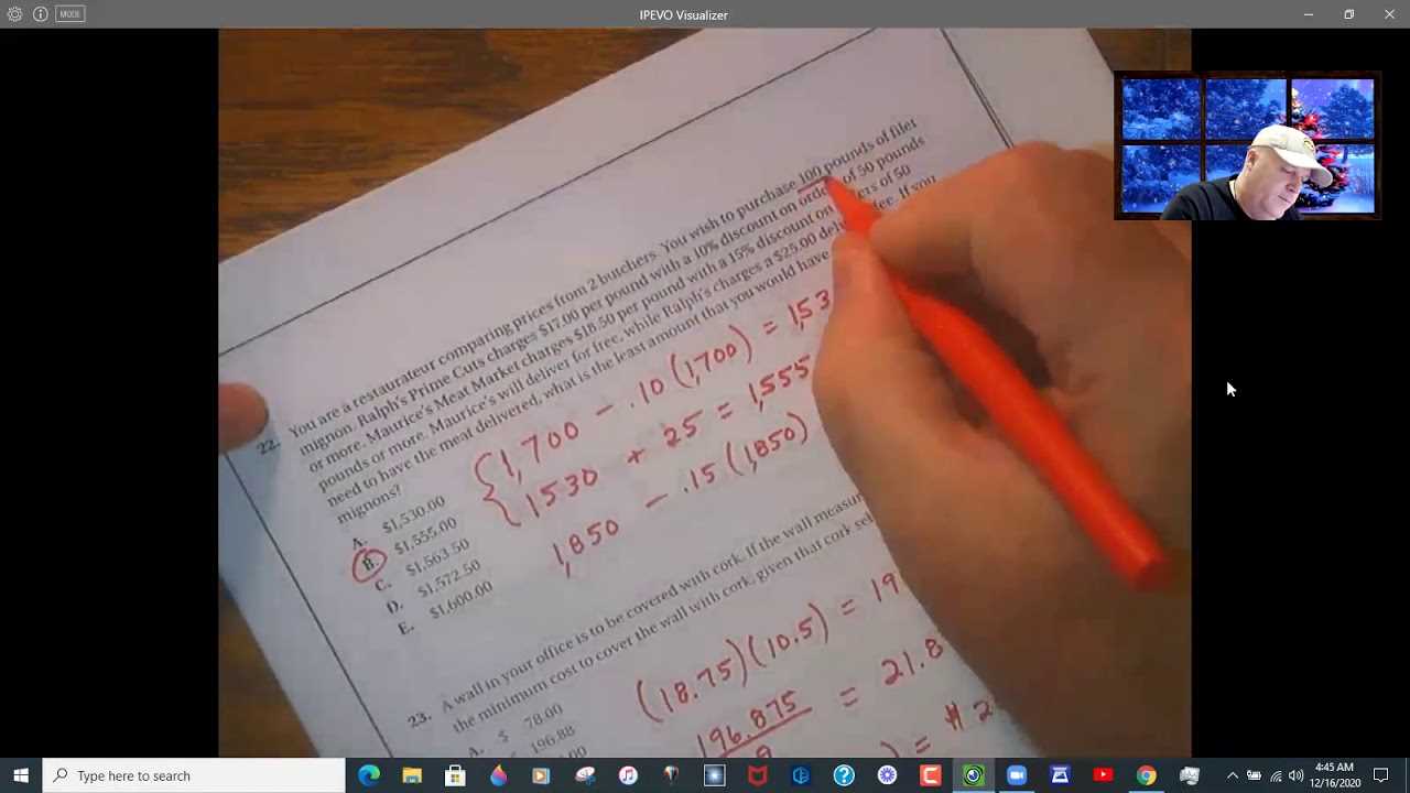 workkeys applied mathematics practice test answers