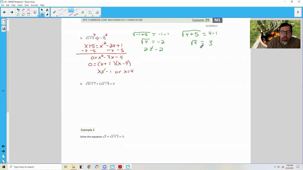 algebra 2 module 1 answers