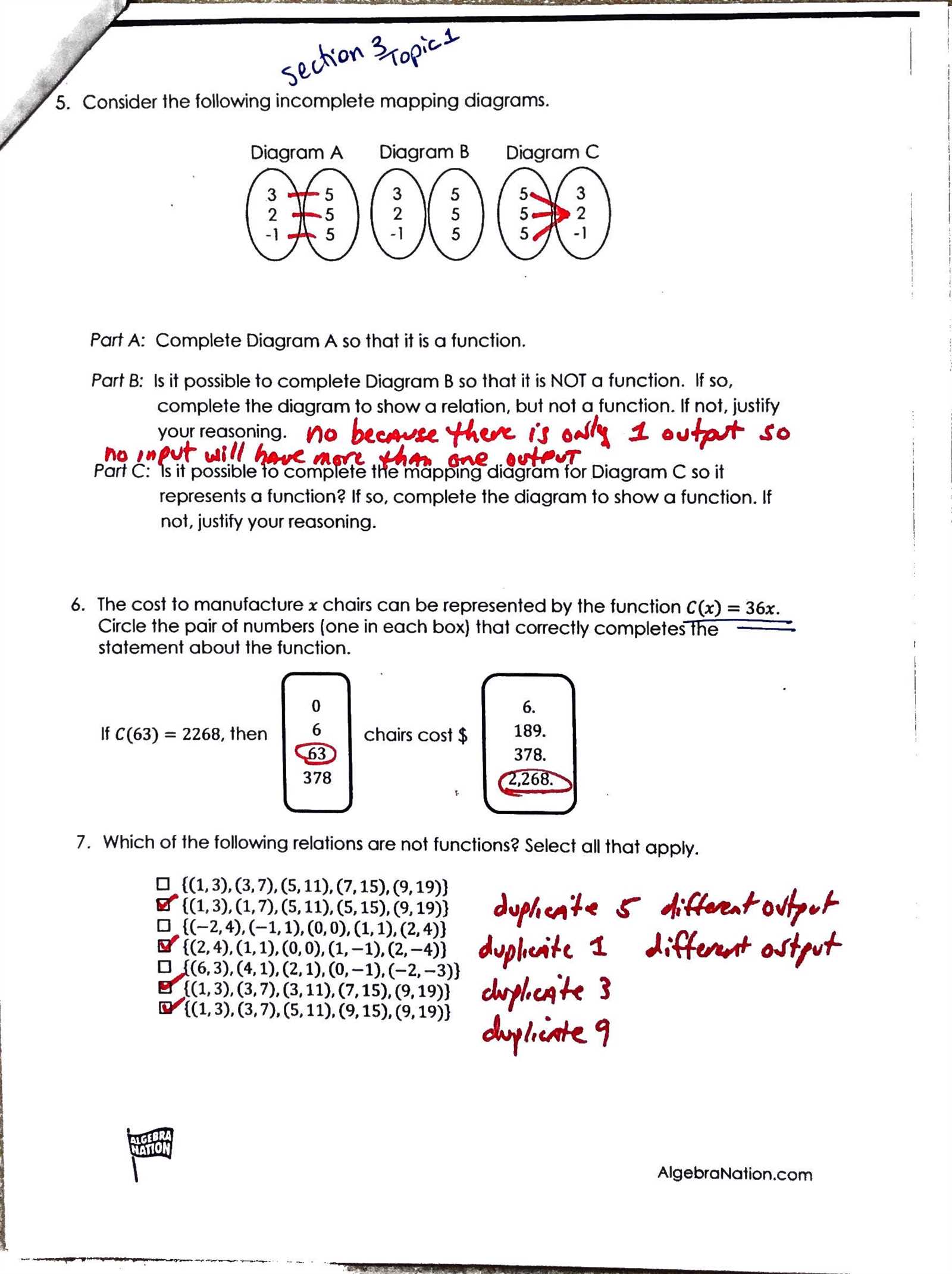 algebra nation workbook answer key