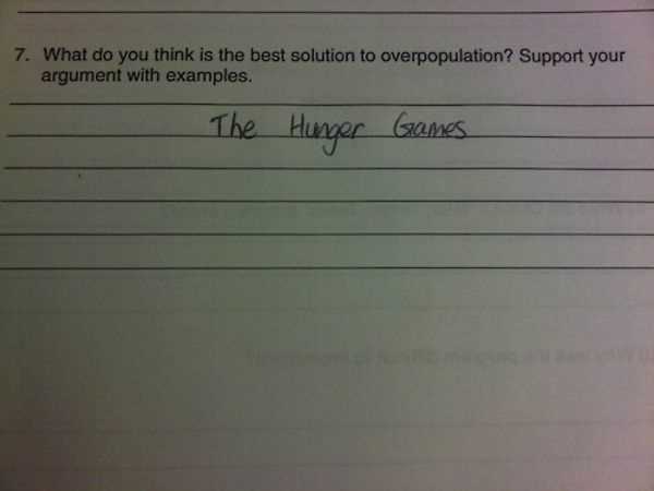 bad exam answers