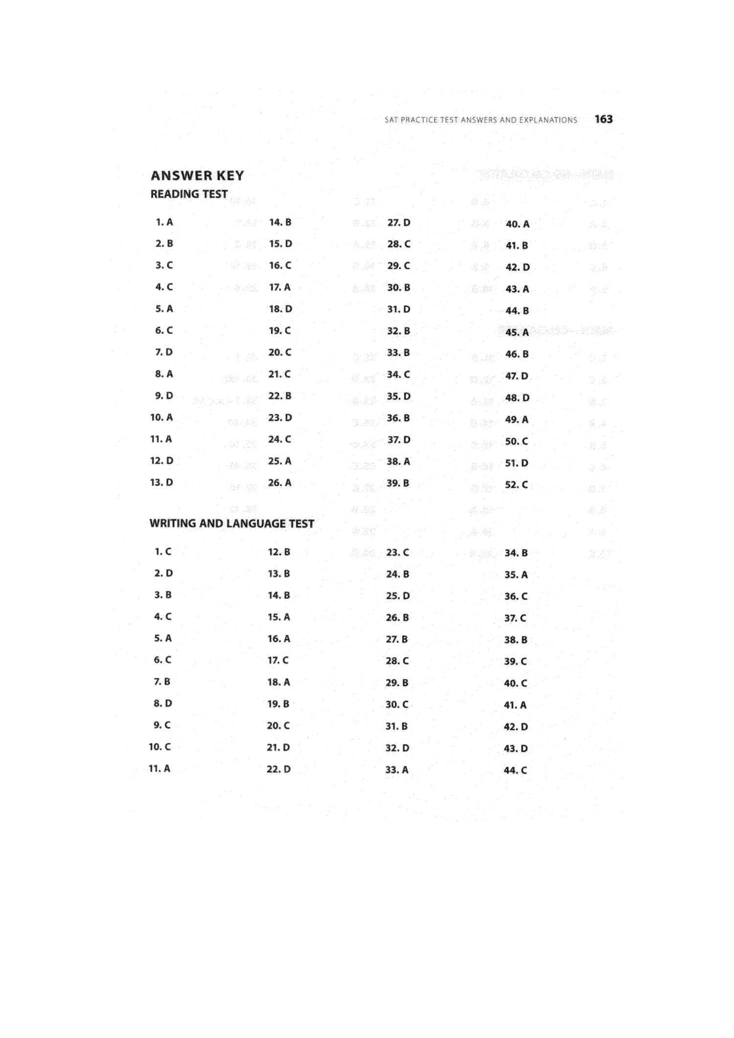 kaplan act practice test 3 answers