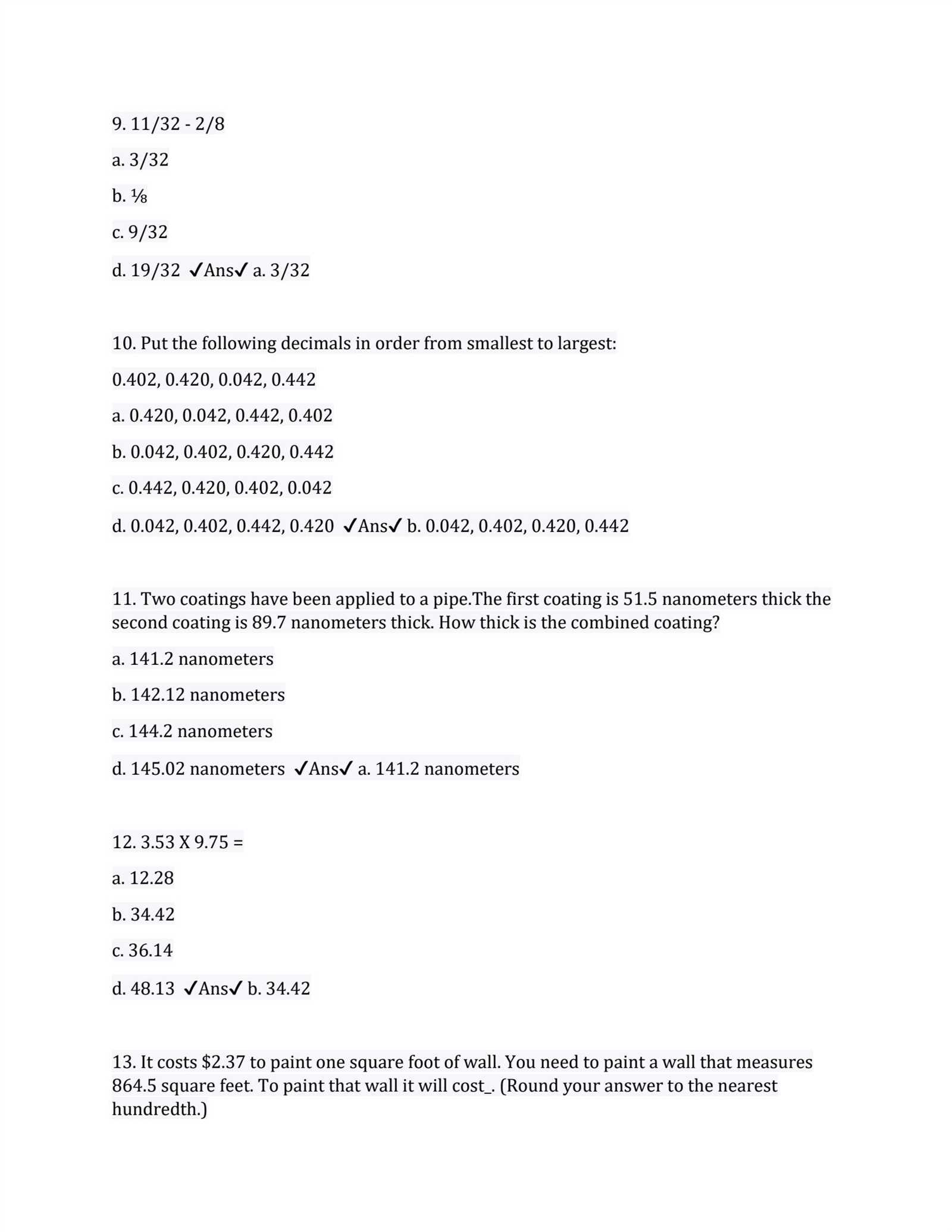 nccer exam answers