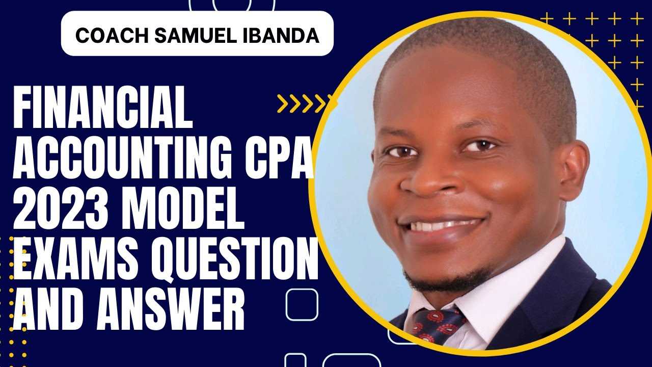 cpa exam questions and answers