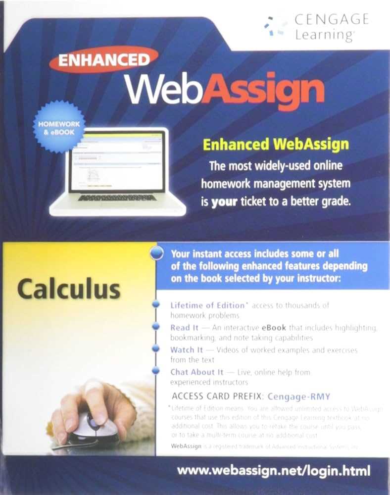 webassign calculus 2 homework answers