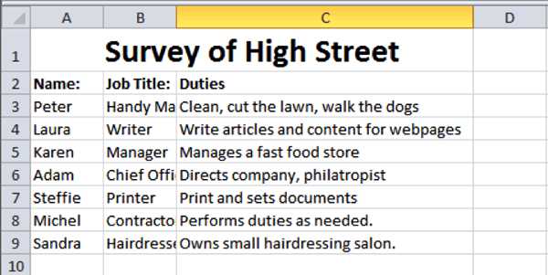 microsoft excel 2010 exam questions and answers