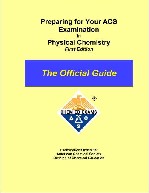 acs exam questions and answers