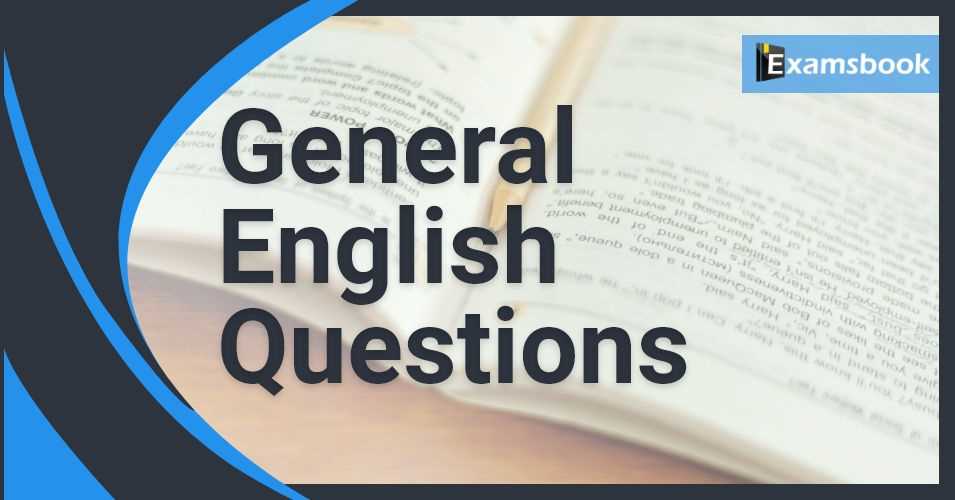 english grammar questions and answers for competitive exams