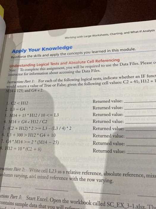 excel module 3 sam exam answers