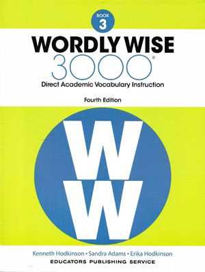 wordly wise 3000 book 8 lesson 1 answers