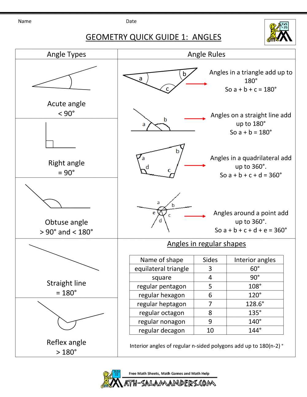 geometry semester 2 practice exam answer key