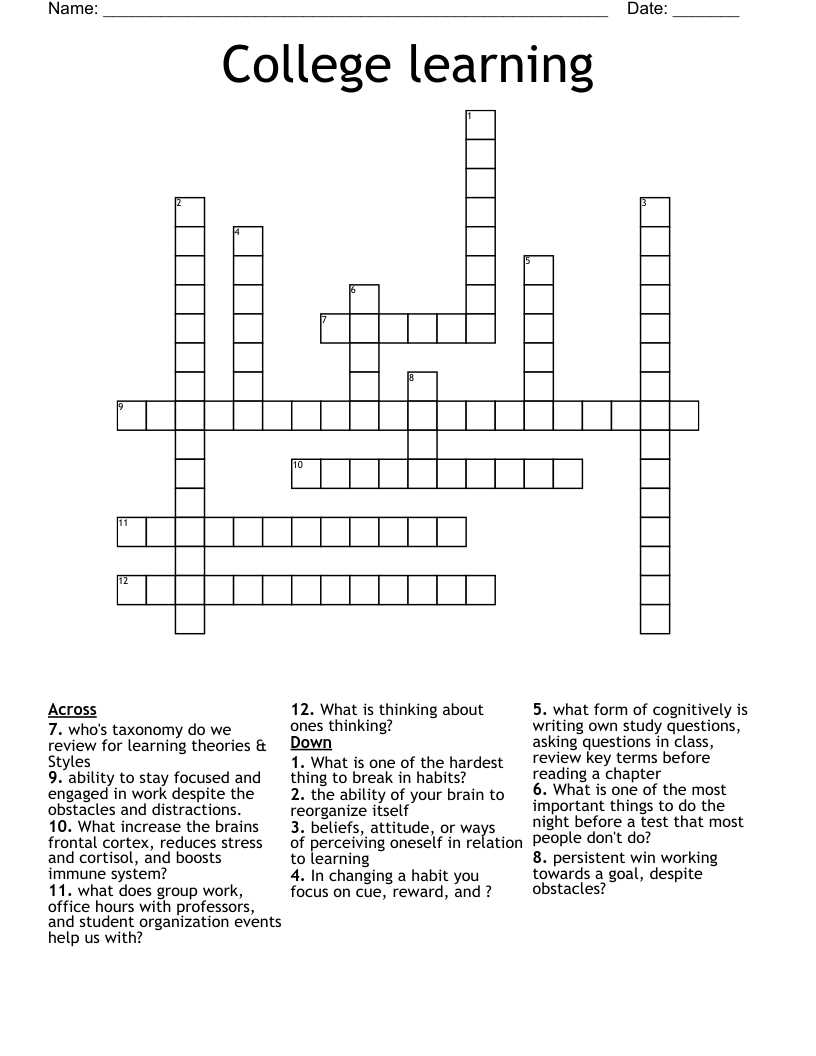 chapter 8 learning study guide answers