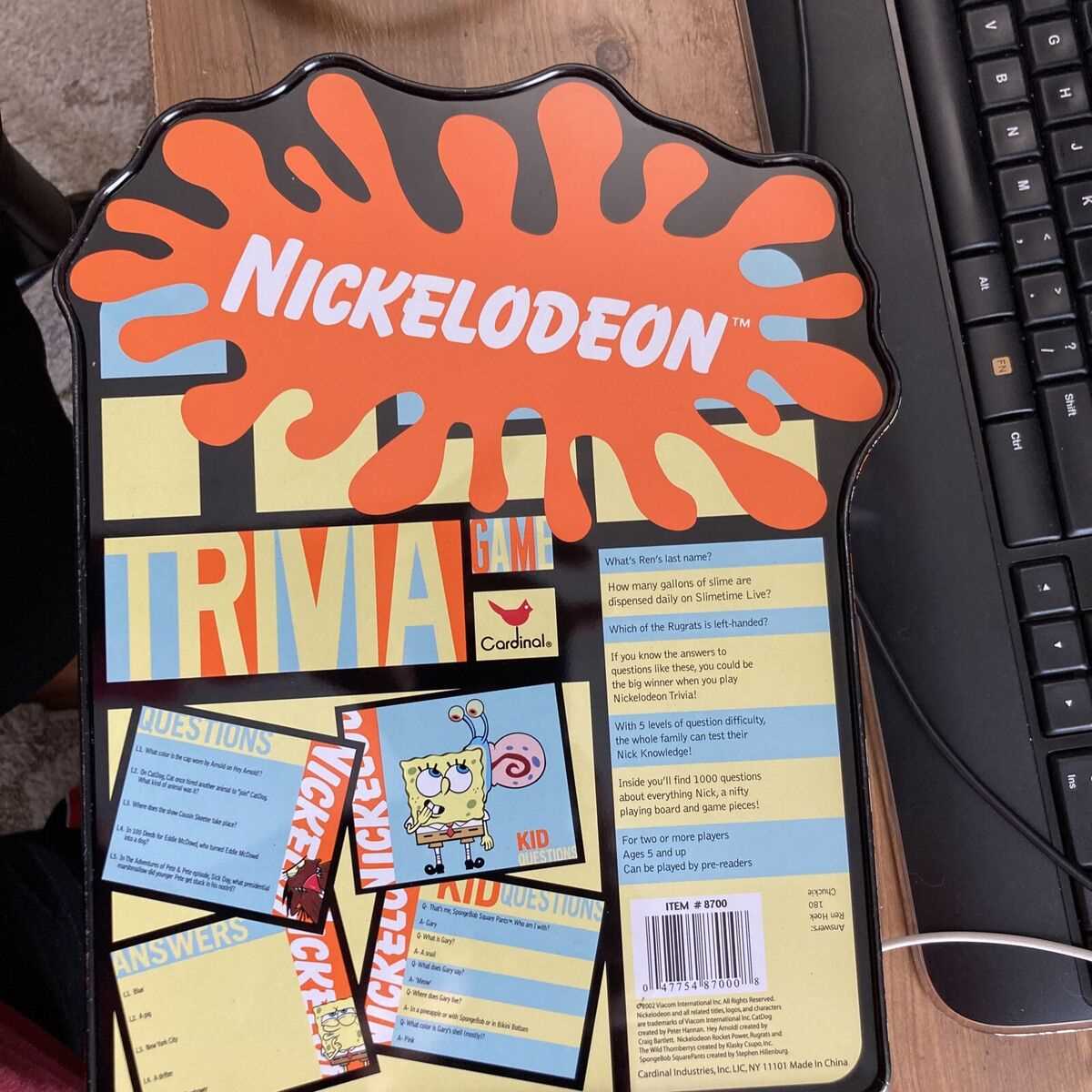 nickelodeon trivia questions and answers