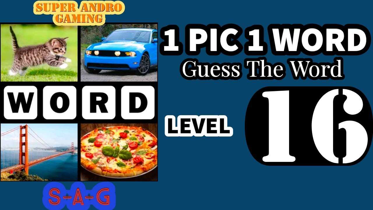 picture word game answers