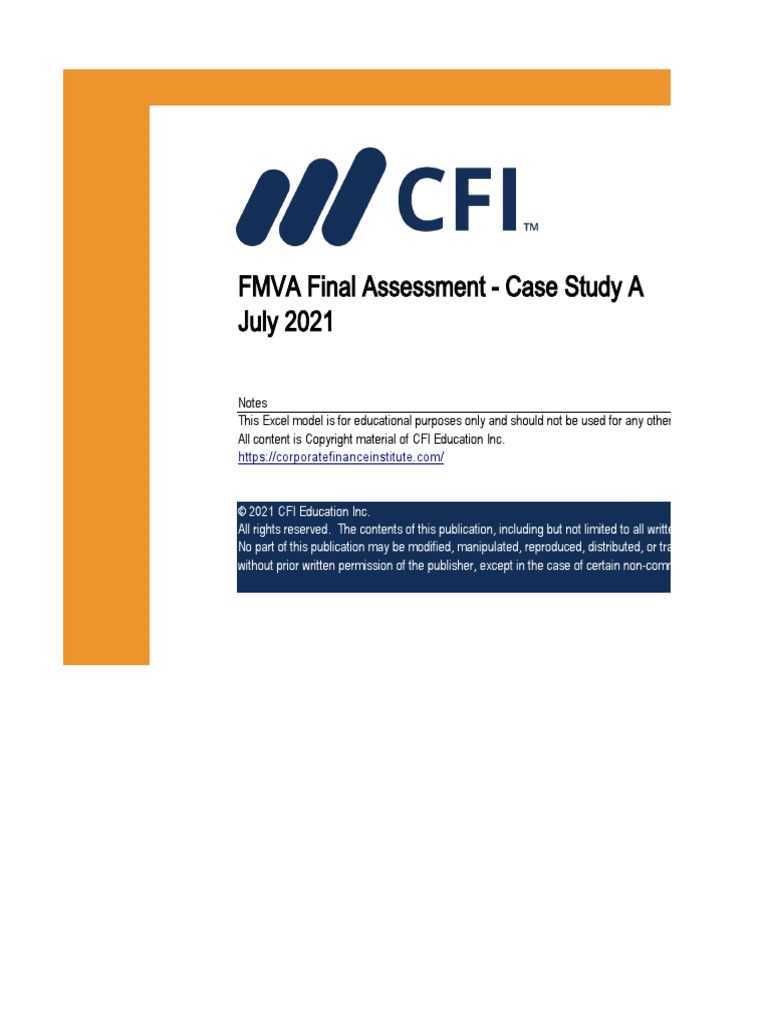 fmva final exam questions and answers