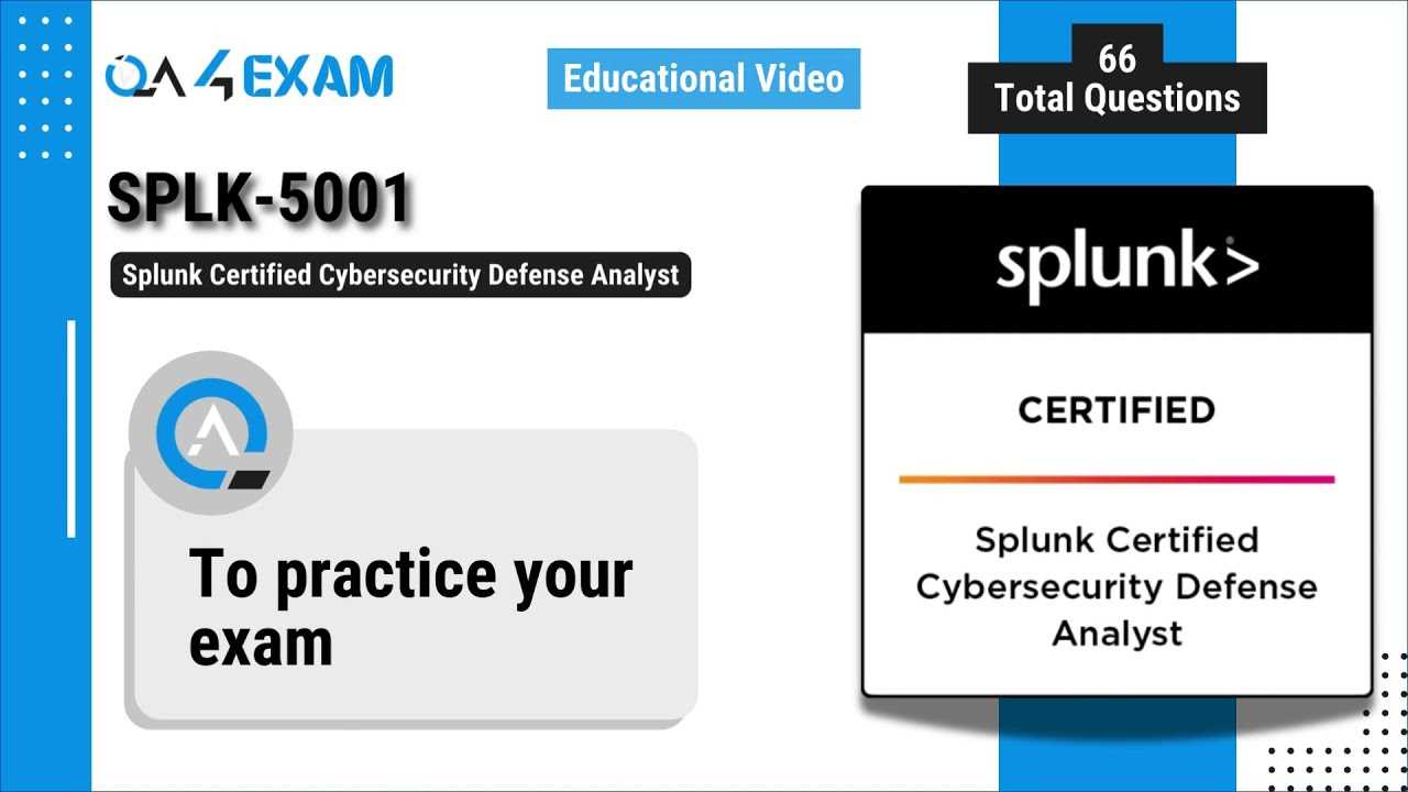 splunk certification exam answers