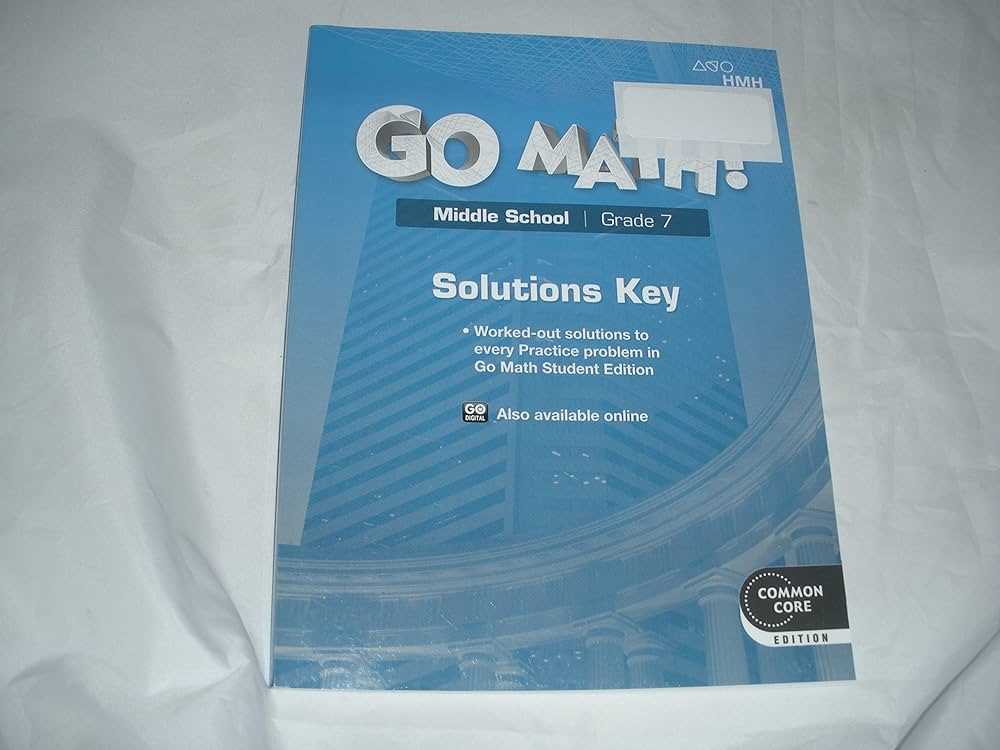 houghton mifflin harcourt go math grade 7 answer key