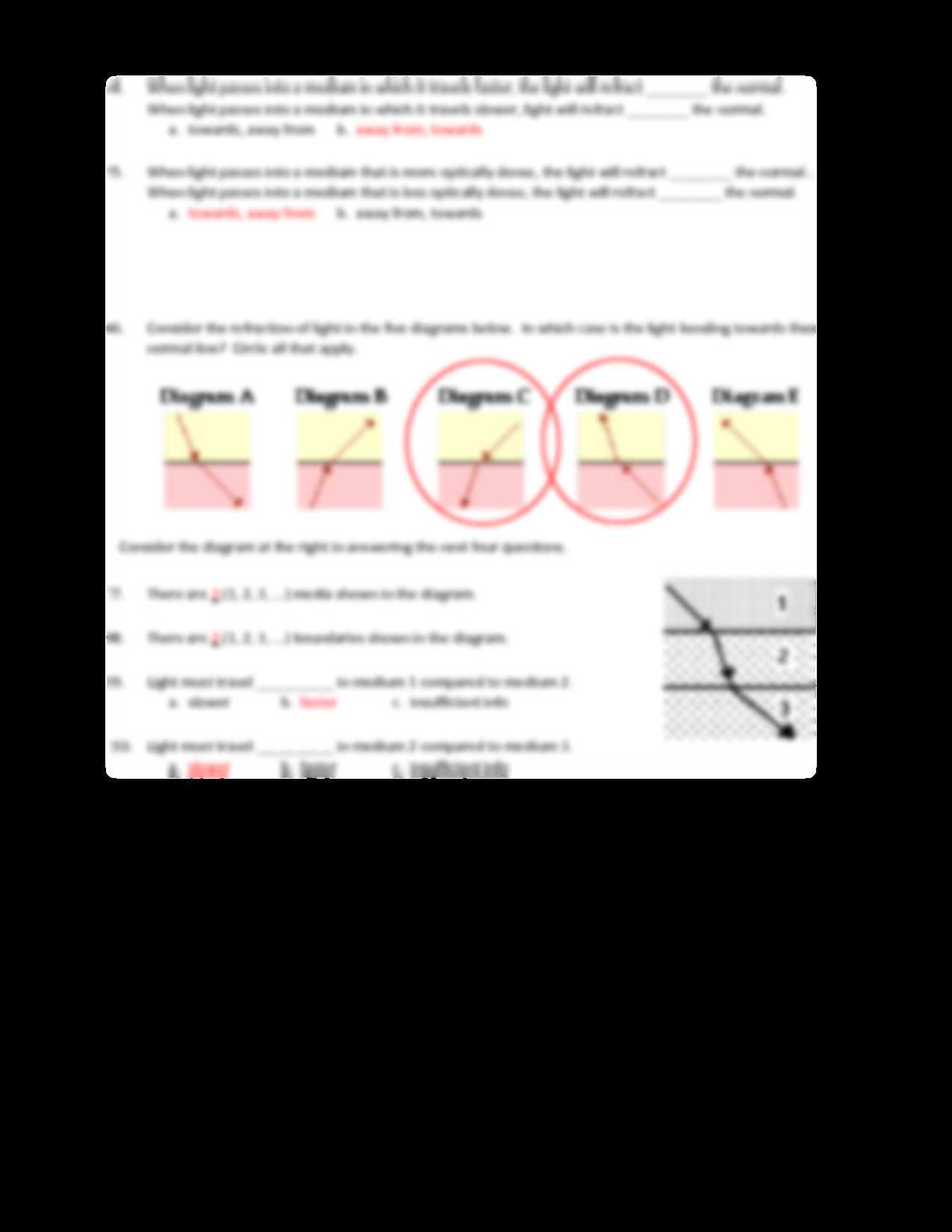 the physics classroom 2009 answers