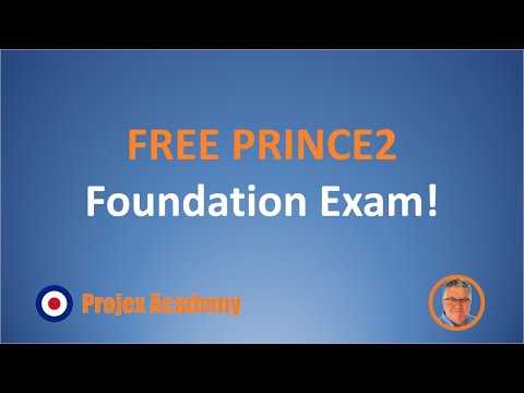 prince2 foundation exam answers