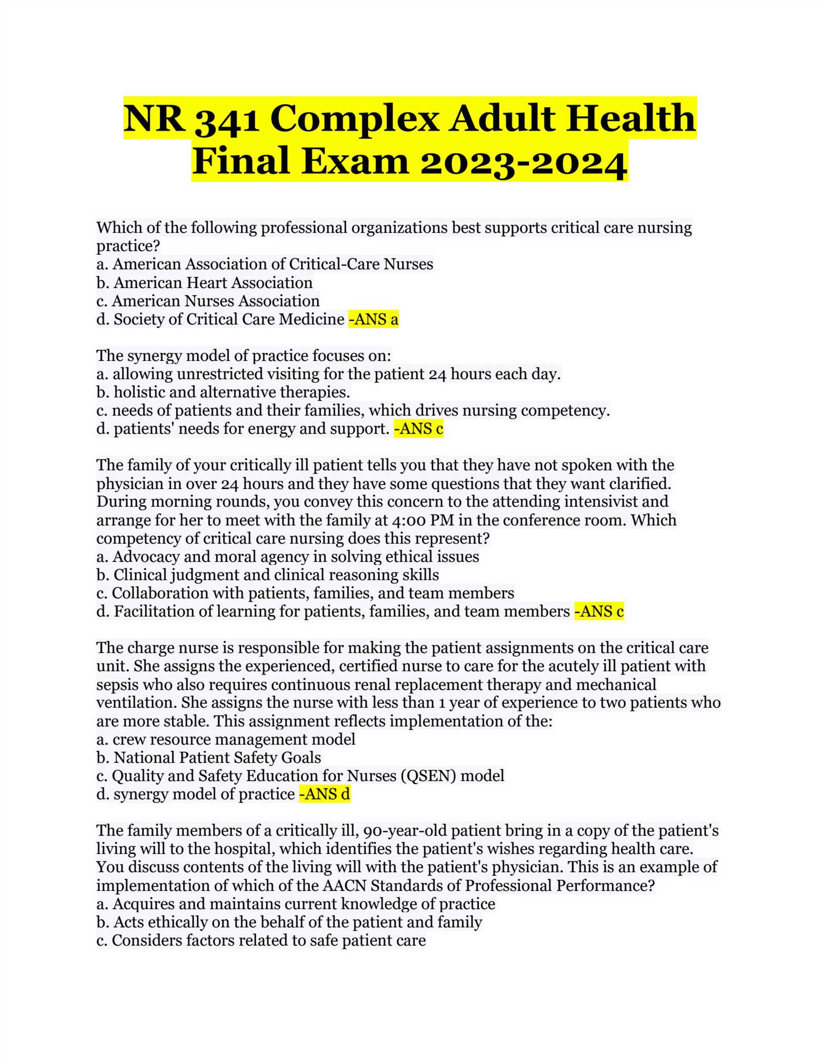 mechanical safety final exam