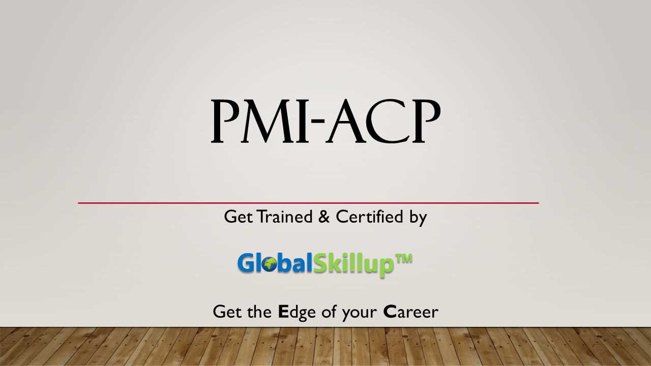 cert prep pmi agile certified practitioner exam answers