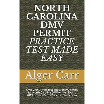 nc drivers license test questions and answers