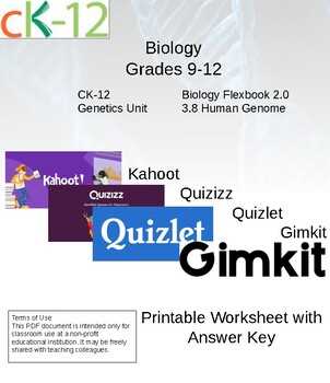 ck 12 biology workbook answers