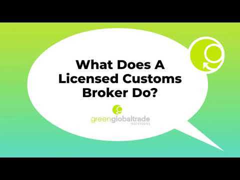 customs broker exam answers