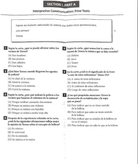 examen del capitulo 4b answers