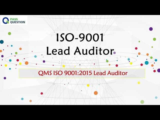 iso 9001 lead auditor sample exam questions and answers