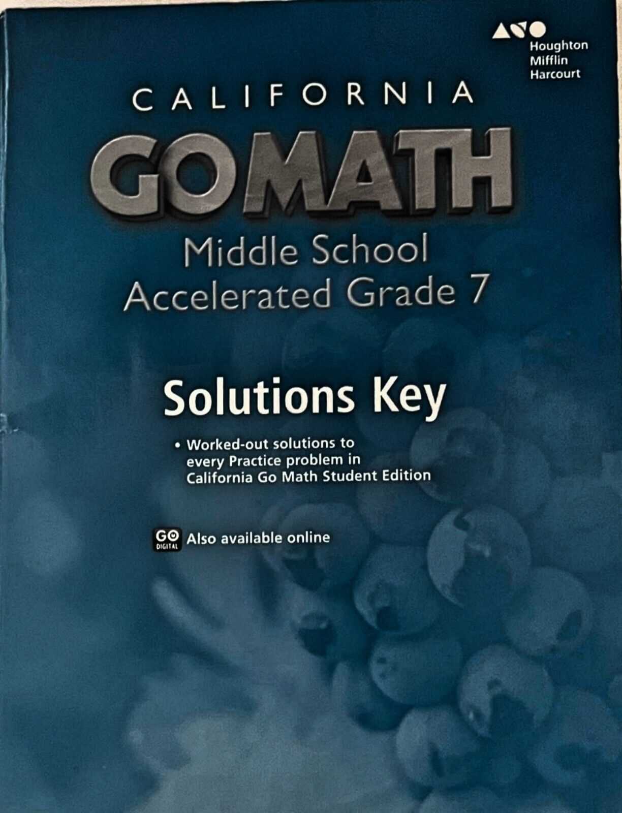 houghton mifflin harcourt go math grade 7 answer key