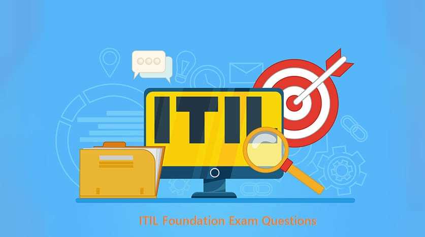 itil v3 foundation exam questions with answers