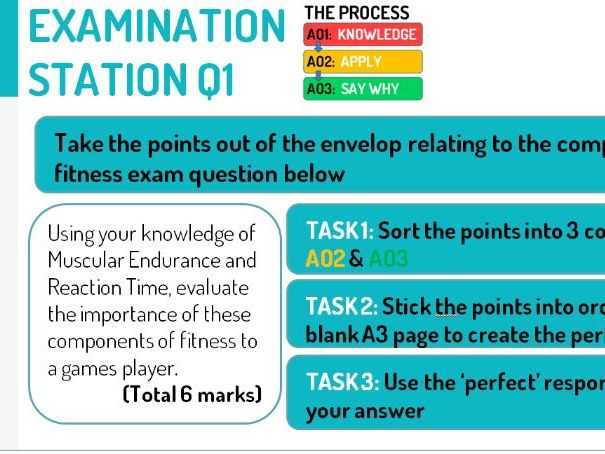 exam answering techniques