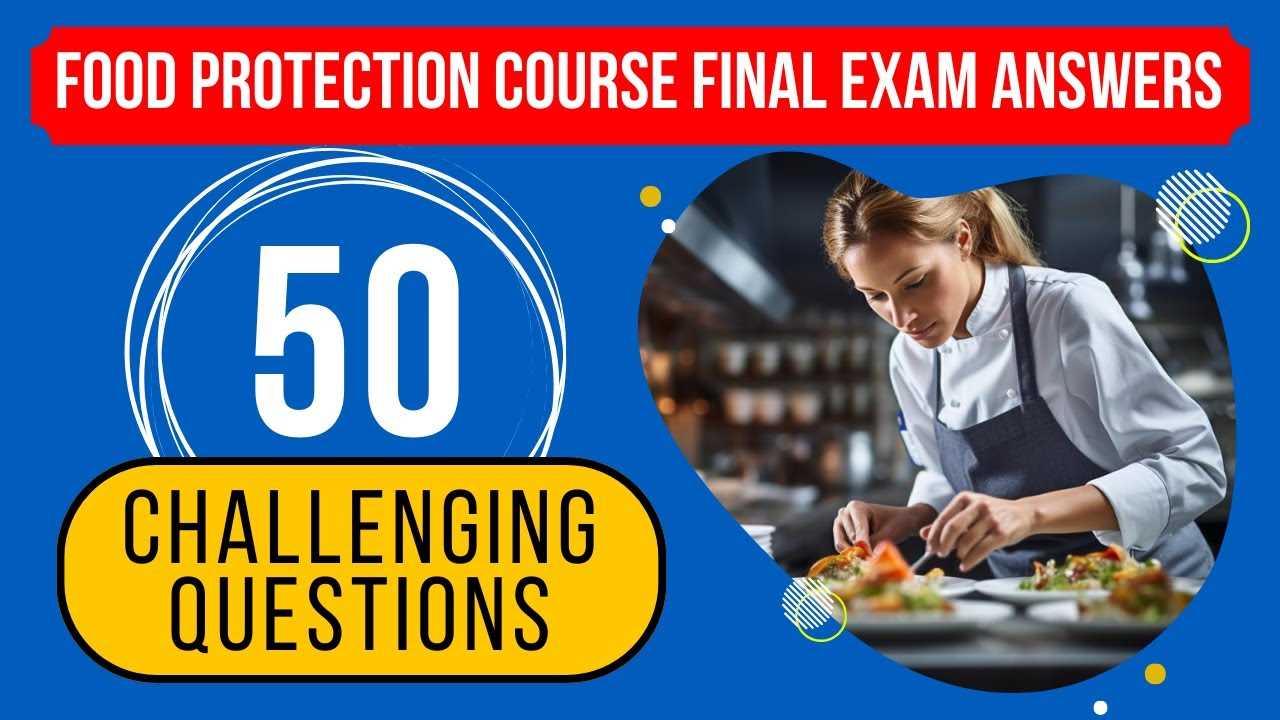 safe food handling course final exam answers