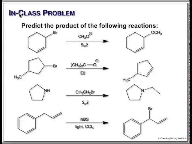 organic chemistry practice exam