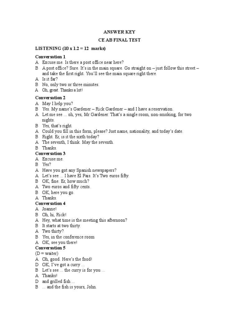 ied final exam answer key