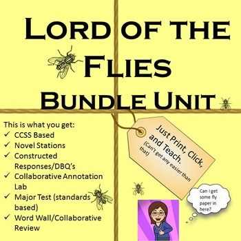 lord of the flies test answer key