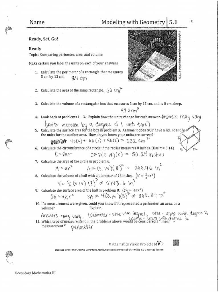 mathematics vision project answers free