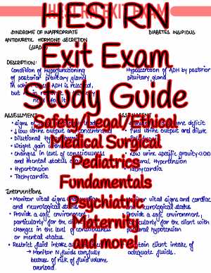 hesi pharmacology exit exam