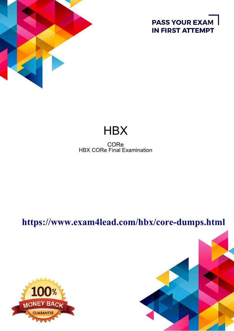 hbx core final exam