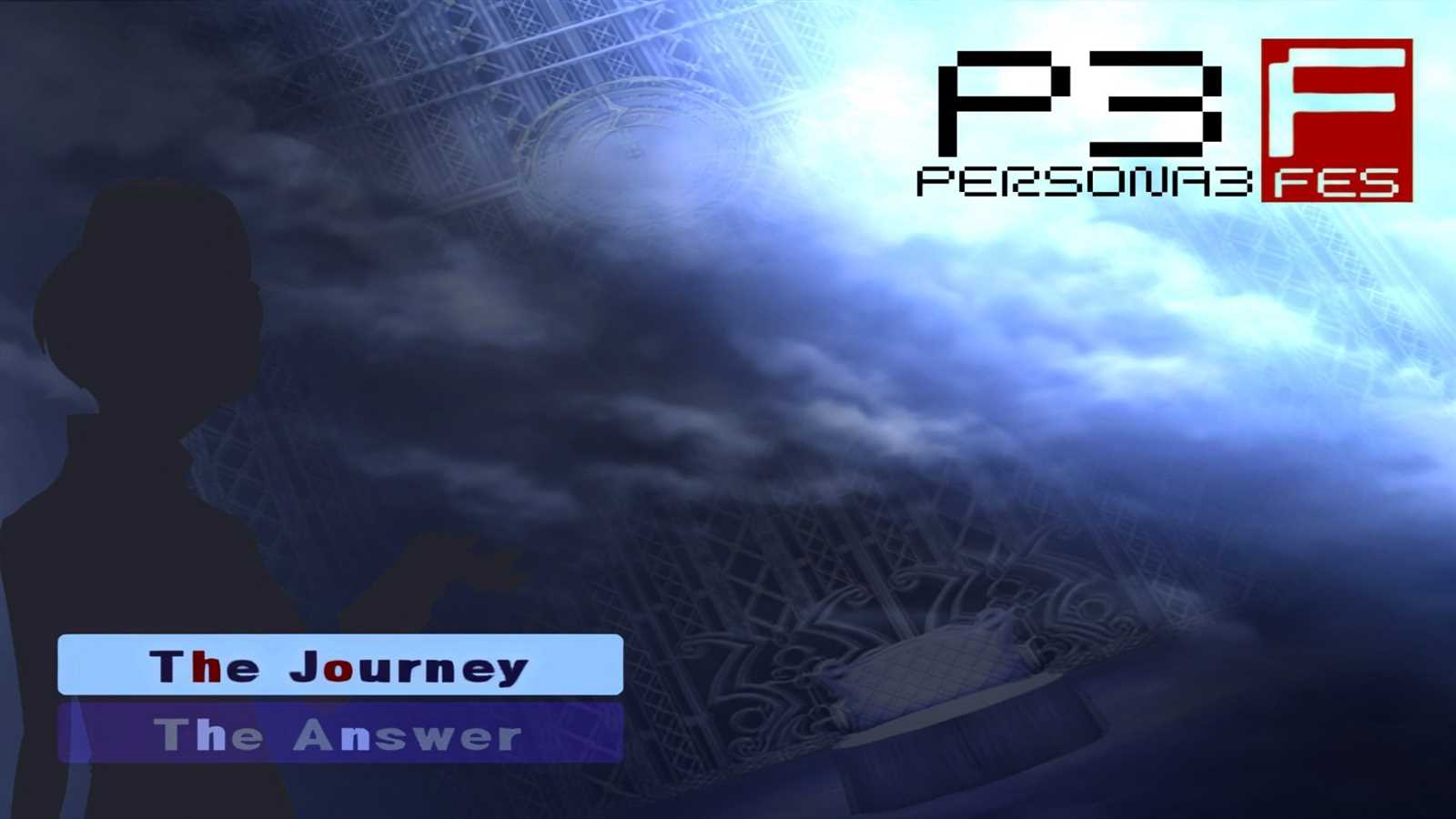 persona 3 journey or answer