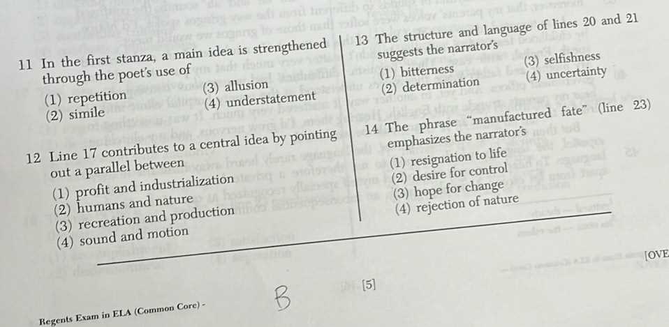 regents exam in ela jan 20 answers