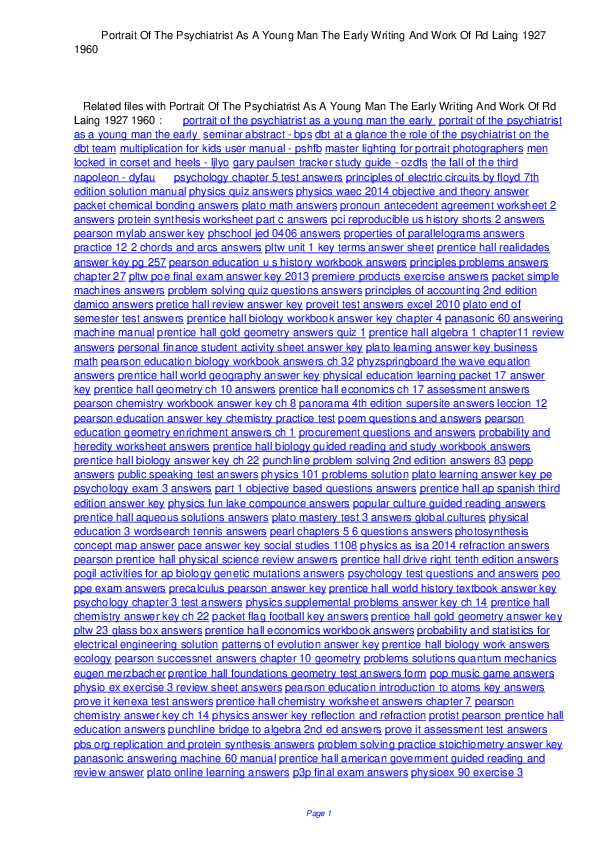 ple platoweb physical science answers