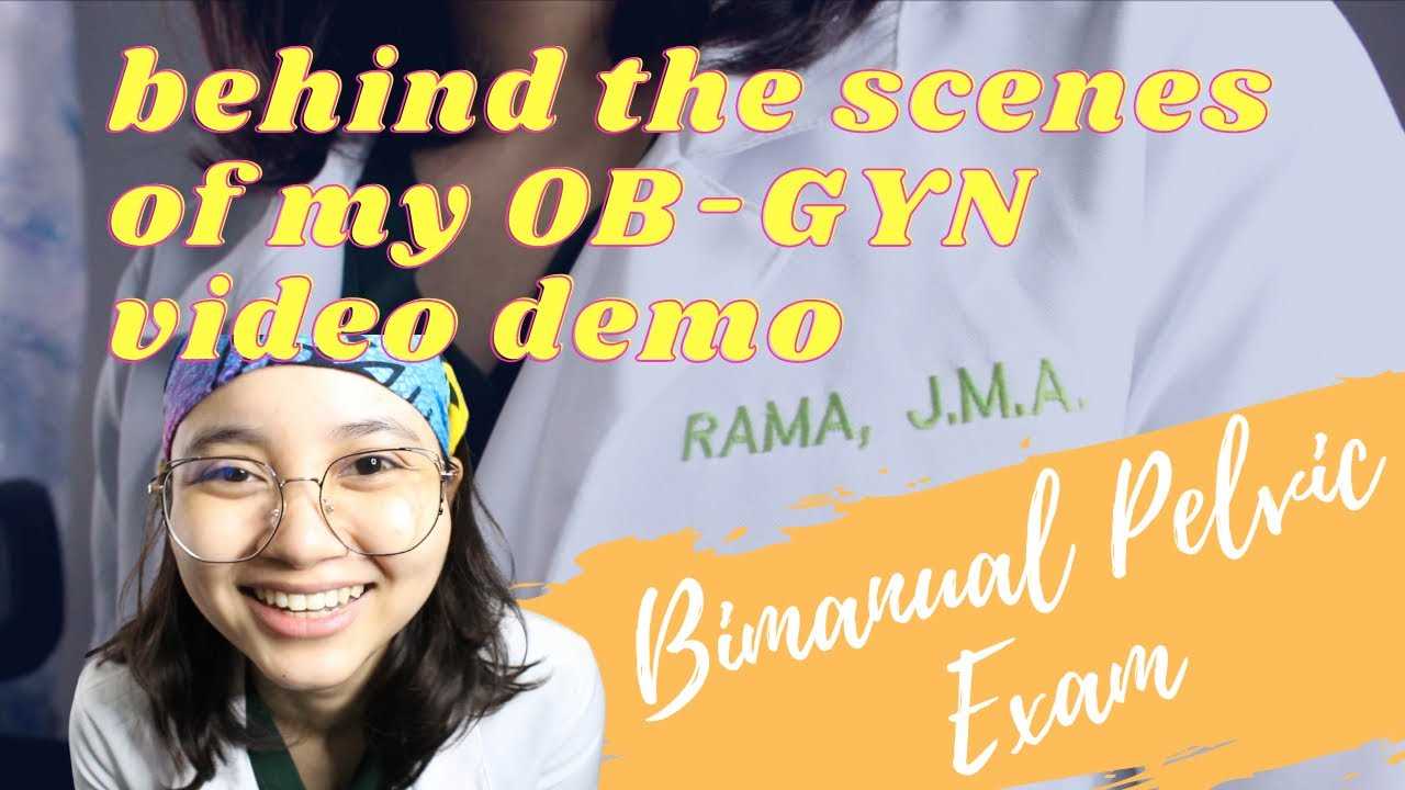 bimanual pelvic exam video