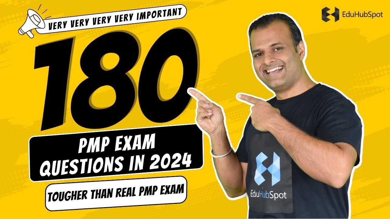 pmp practice exam with answers