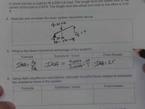 poe practice test simple machines answers