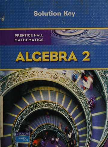 prentice hall algebra 2 chapter 5 answers