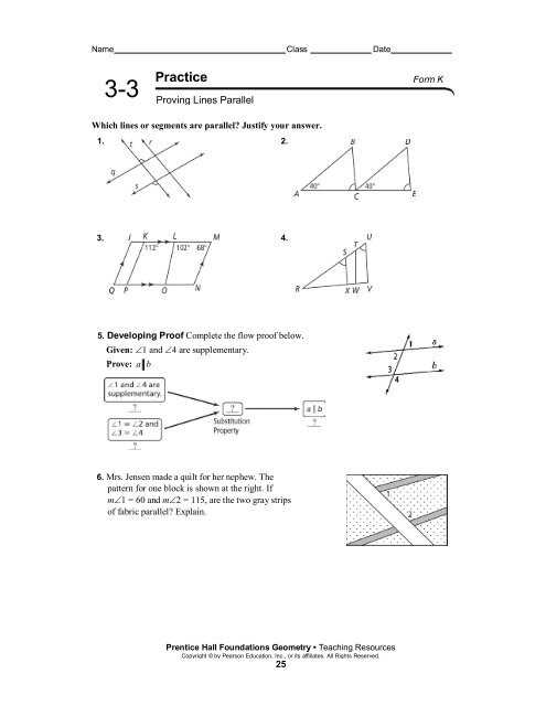 prentice hall geometry answers