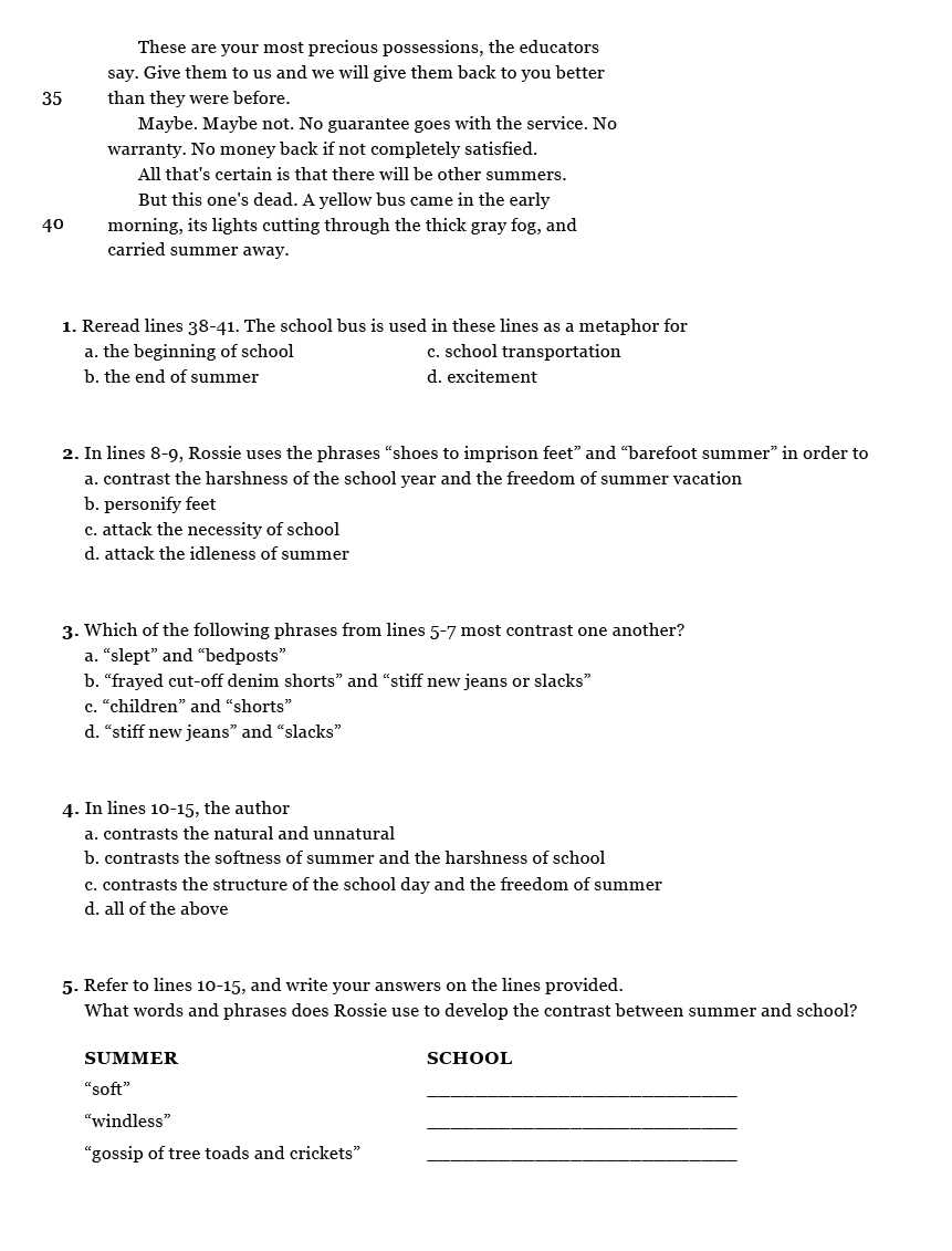 regents exam in ela common core june 15 answers